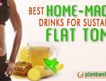 HOME-MADE DRINK FOR SUSTAINABLE FLAT TUMMY