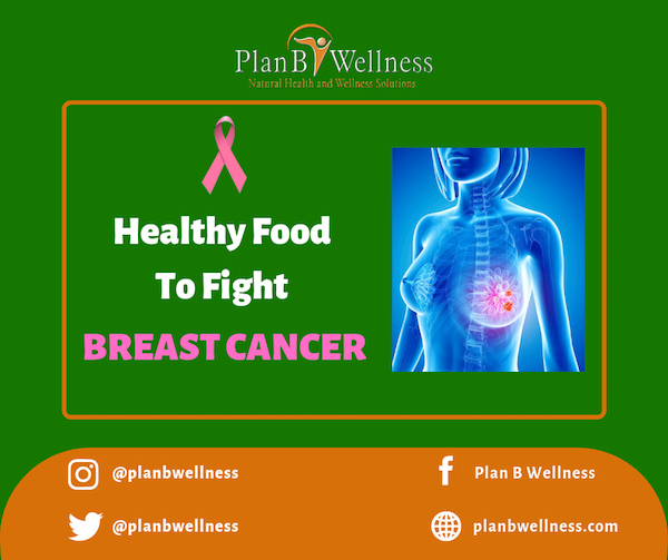 HEALTHY FOODS TO FIGHT BREAST CANCER