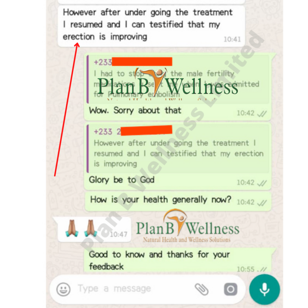 Erection improvement testimony Plan B wellness